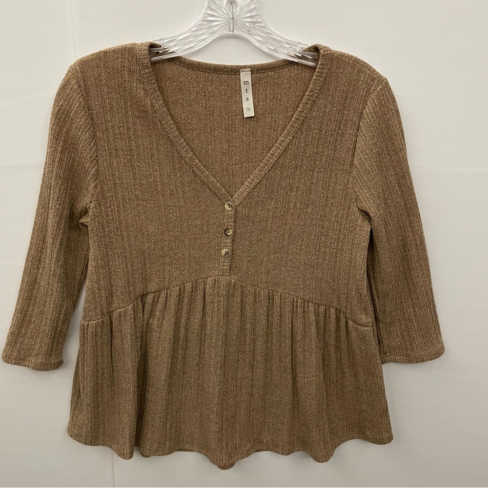 MTS Women’s Sweater Top Sz M